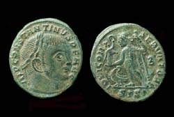 Constantine I, Jupiter, Siscia, Scarce
